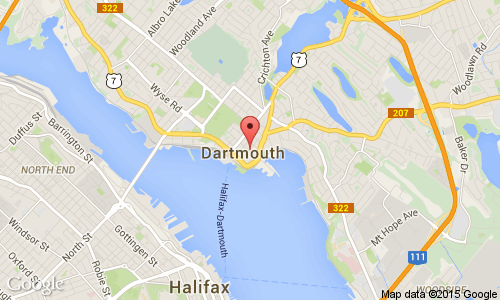 Dartmouth, NS Head Office Map